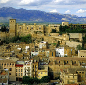 Parador Tortosa castle hotel panorama