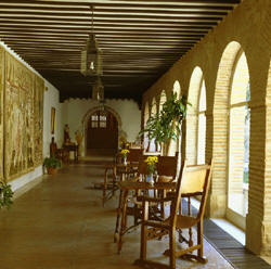 Parador Chinchon sitting area