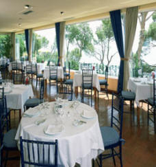 Parador Aiguablava dining room terrace