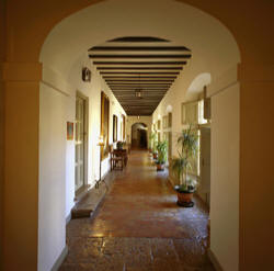 Almagro Parador hallway