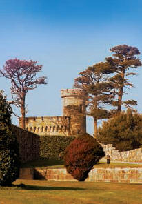 Baiona Parador castle hotel tower