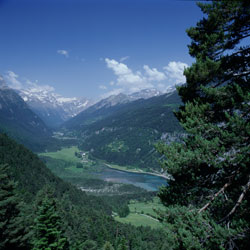 Parador Bielsa view