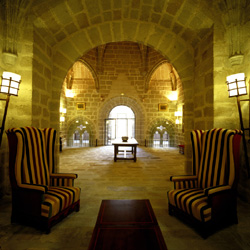 Plasencia Parador sitting area