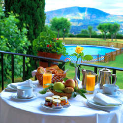 Parador Verin terrace